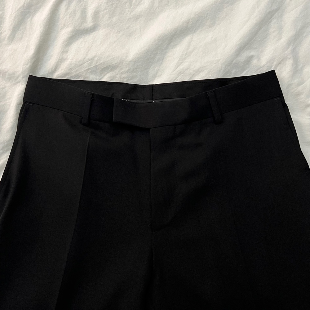 HUGO BOSS Rossellini Movie US Wool Three-Button Suit 36 S Blazer, 30W Pants 36S - Picture 12 of 16